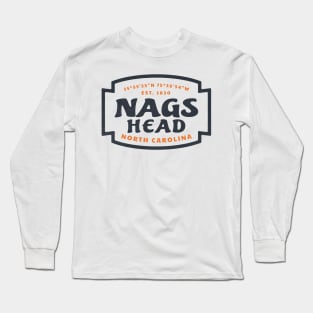 Nags Head, NC Summer Vacation Beach Trip Long Sleeve T-Shirt